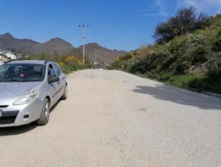 Grundstück Zu Verkaufen Mit 4000M2 Touristischen Entwicklung Am Meer In Bodrum Akyarlar