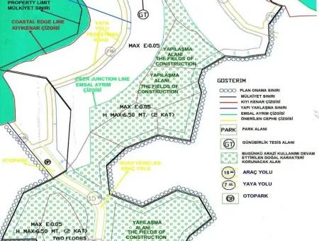 Entsprechende Investitionen In Der Gegend Von Marmaris 5 Sterne Hotel Grundstücke Zum Verkauf