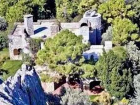 81000M2 Island For Sale In Marmaris Region 31000M2 Title Deed Official Electricity Water Available Manor House With Legal House In It